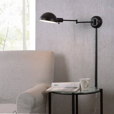 Oil Rubbed Bronze Plug-In Swing Arm Lamp D423698