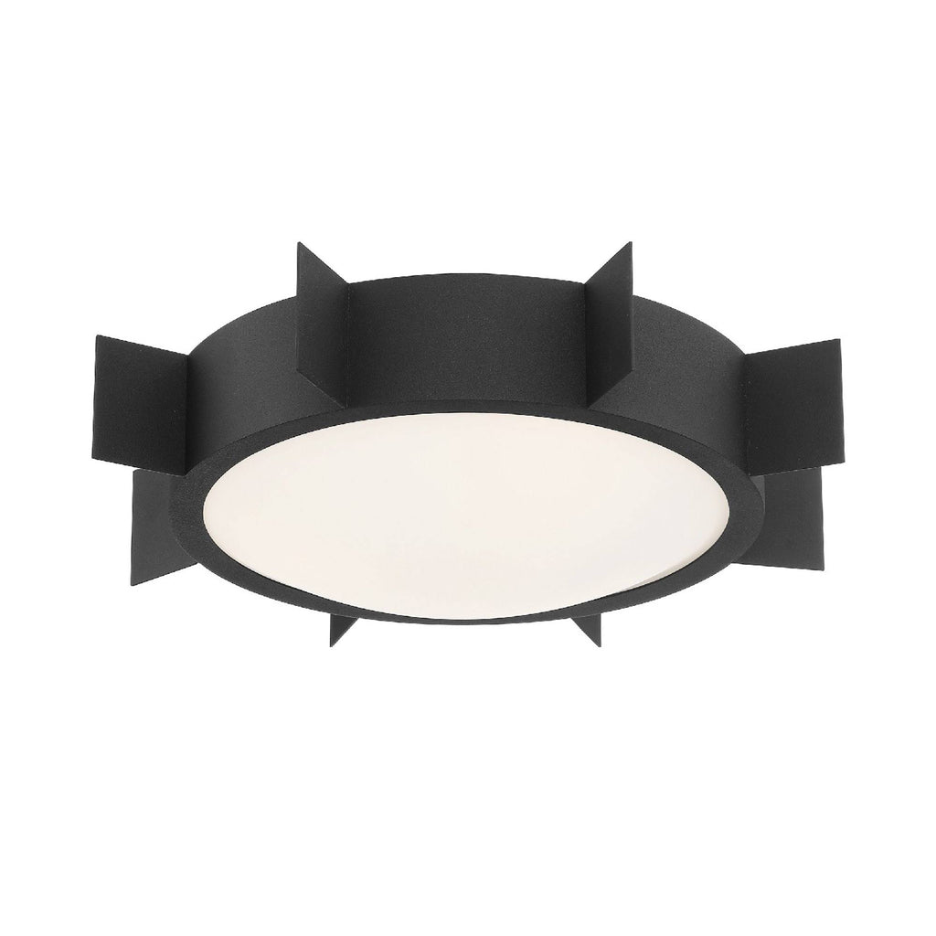 Black Forged Ceiling Mount F3015