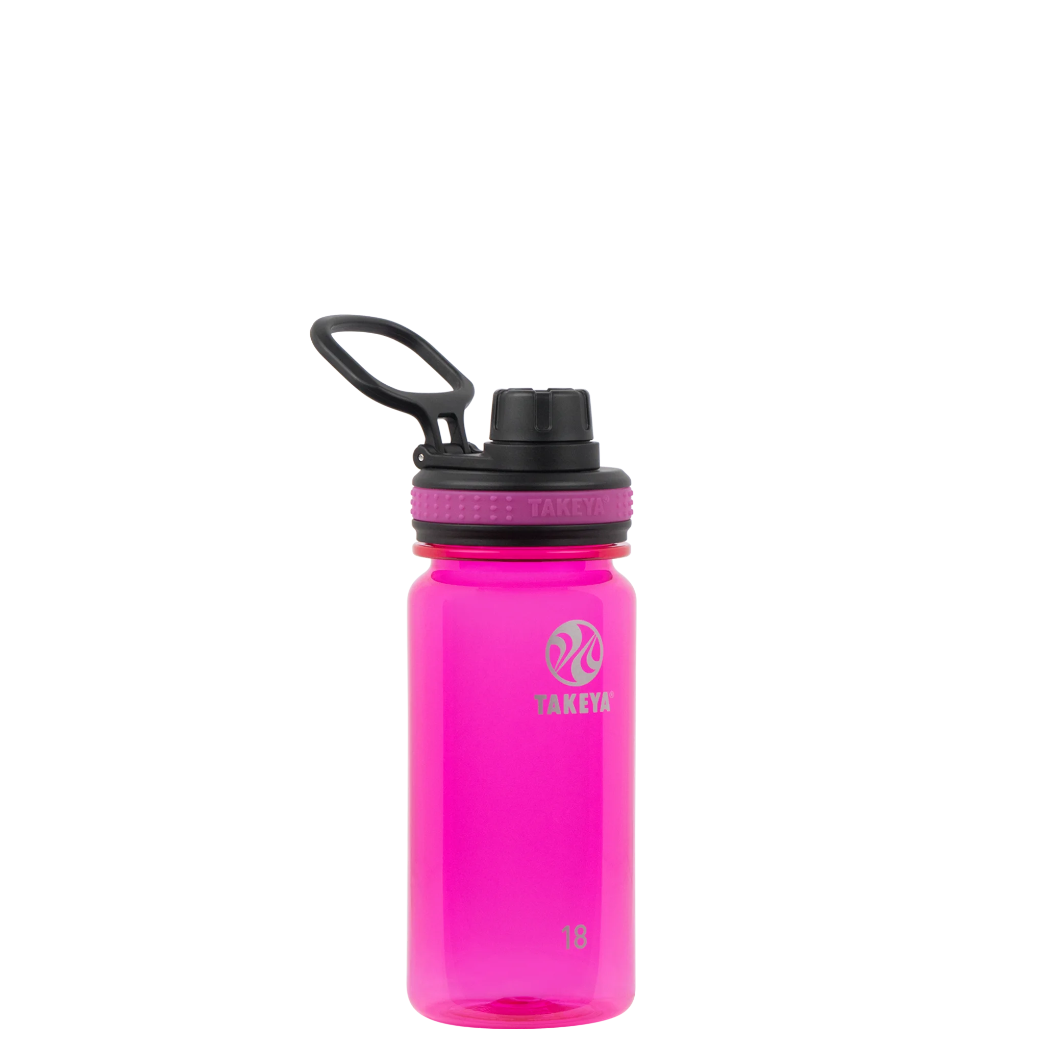 18oz Tritan Straw Bottle 3pk Black Fuchsia Royal L845047