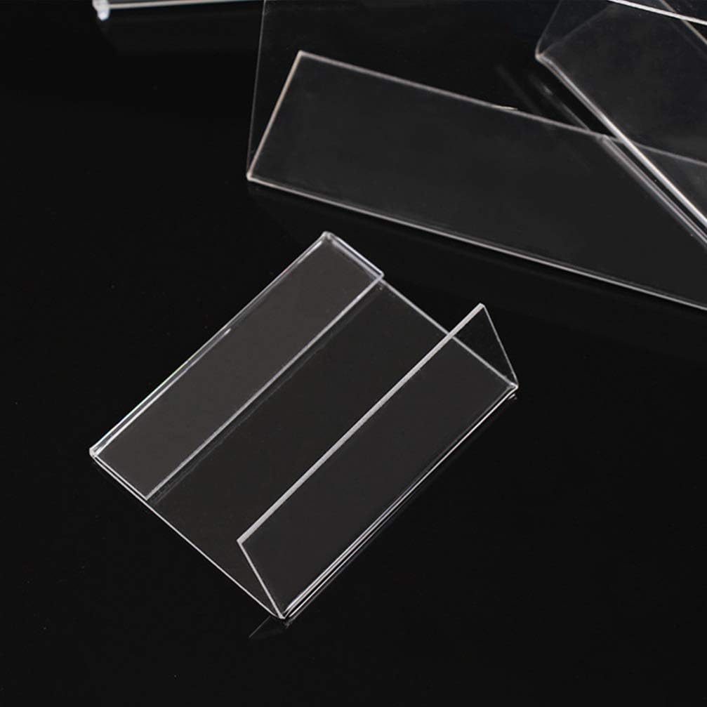 20PCS Acrylic Clear Sign Holder S91217