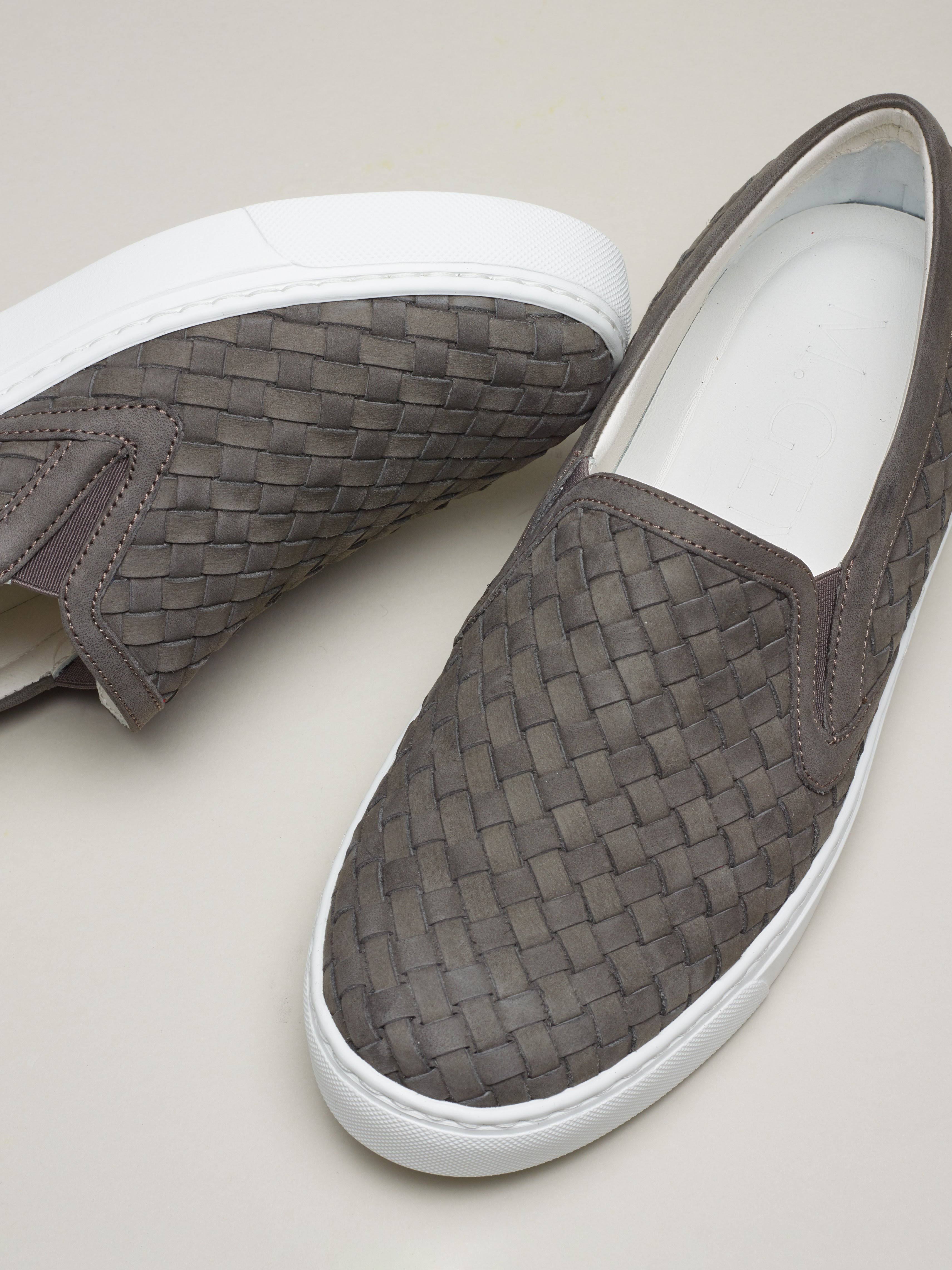 Gray Nubuck Shoes U76167