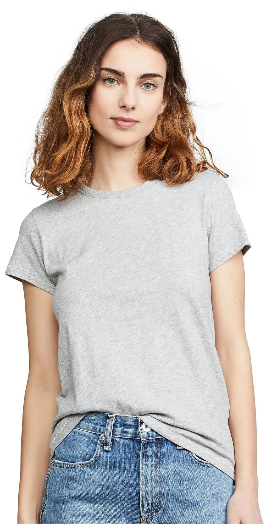 Heather Grey Tee Q360398