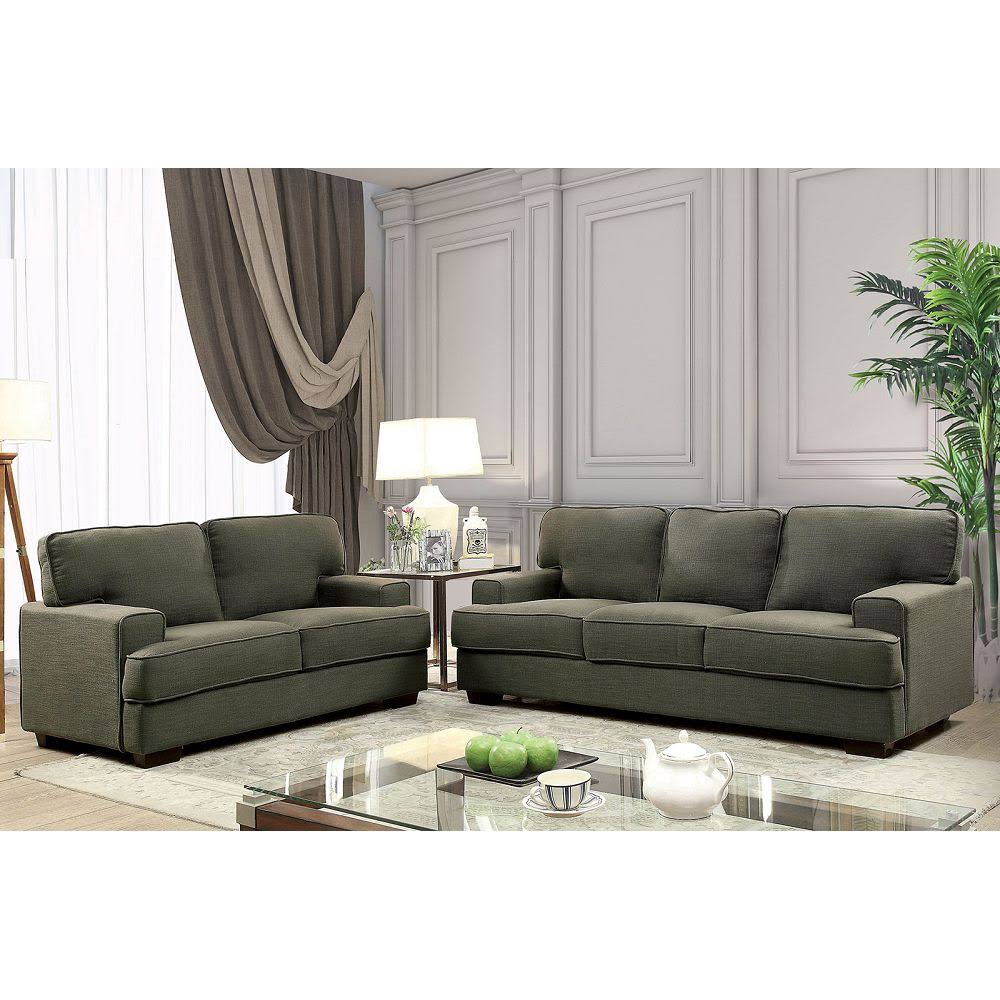 Gray Loveseat T285