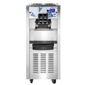 Commercial Ice Cream Maker 2500W with Two 12L Hoppers Soft Serve Machine with 3 Flavors Compressor LCD Panel G78419