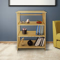 4 Shelf Folding Bookcase Natural T8606