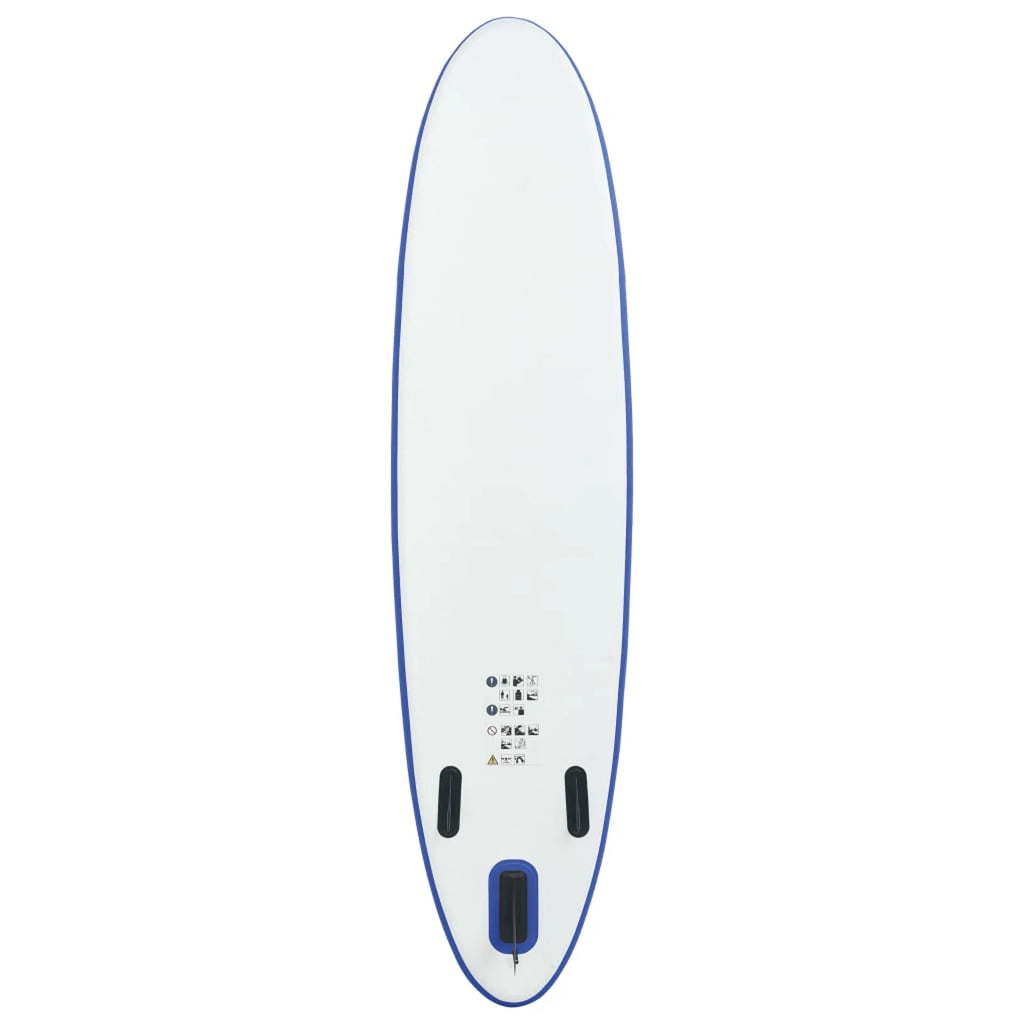 Inflatable Paddle Board Set with Oar, Fin, Hand Pump, Repair Kit and Carrying Bag G27476