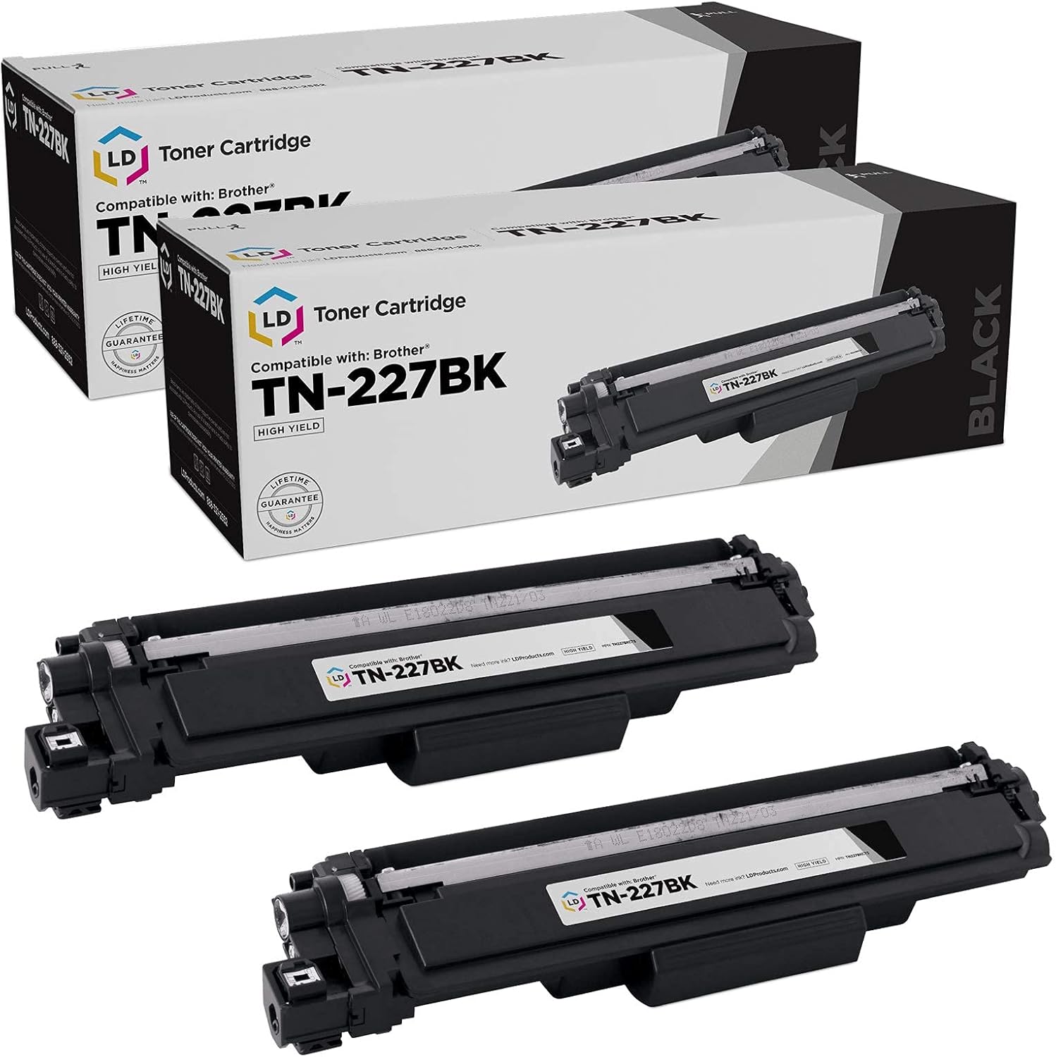 Black 2-Pack High Yield Toner Cartridge P4243