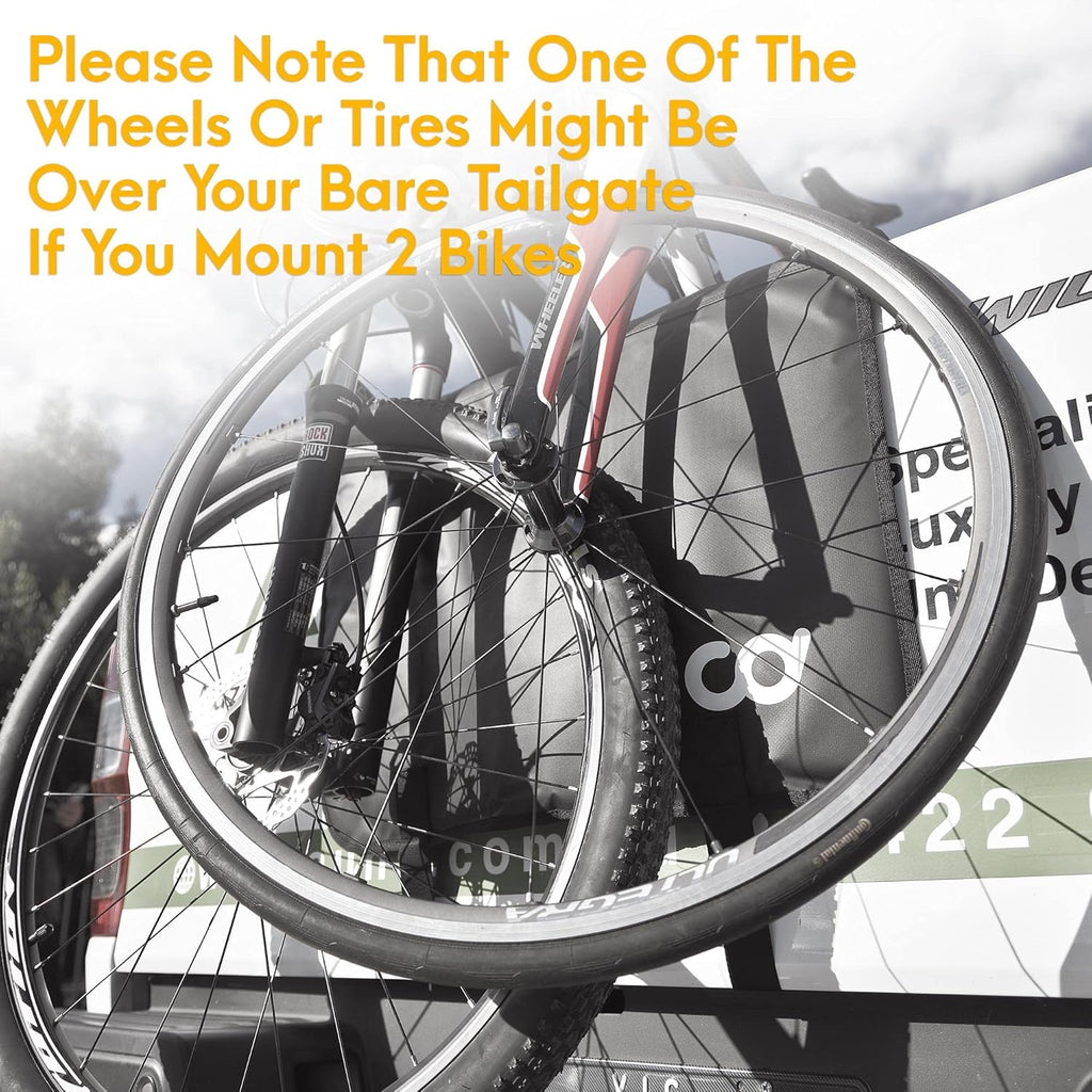 Tailgate Bike Pads for 2 Bikes 24.5” Wide Pack of 2 F4508