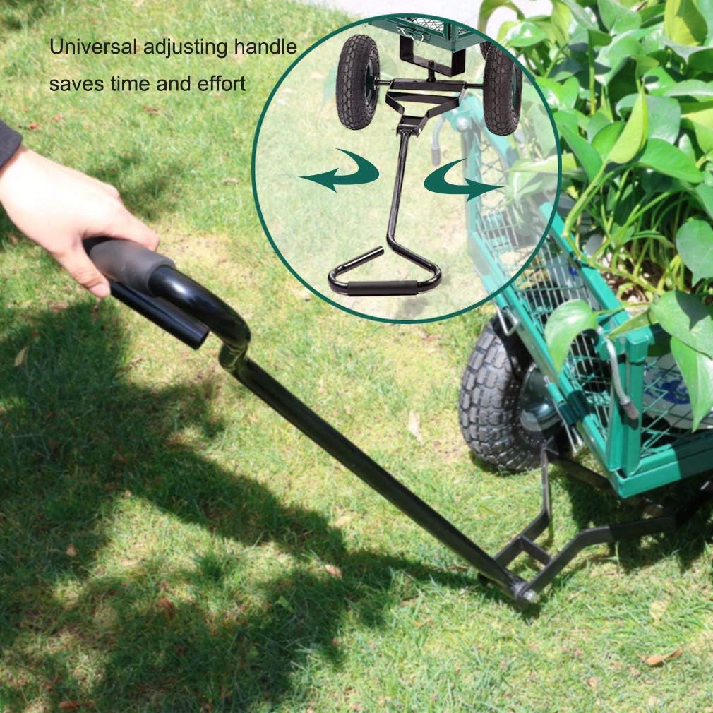 Heavy Duty Steel Utility Cart V9961