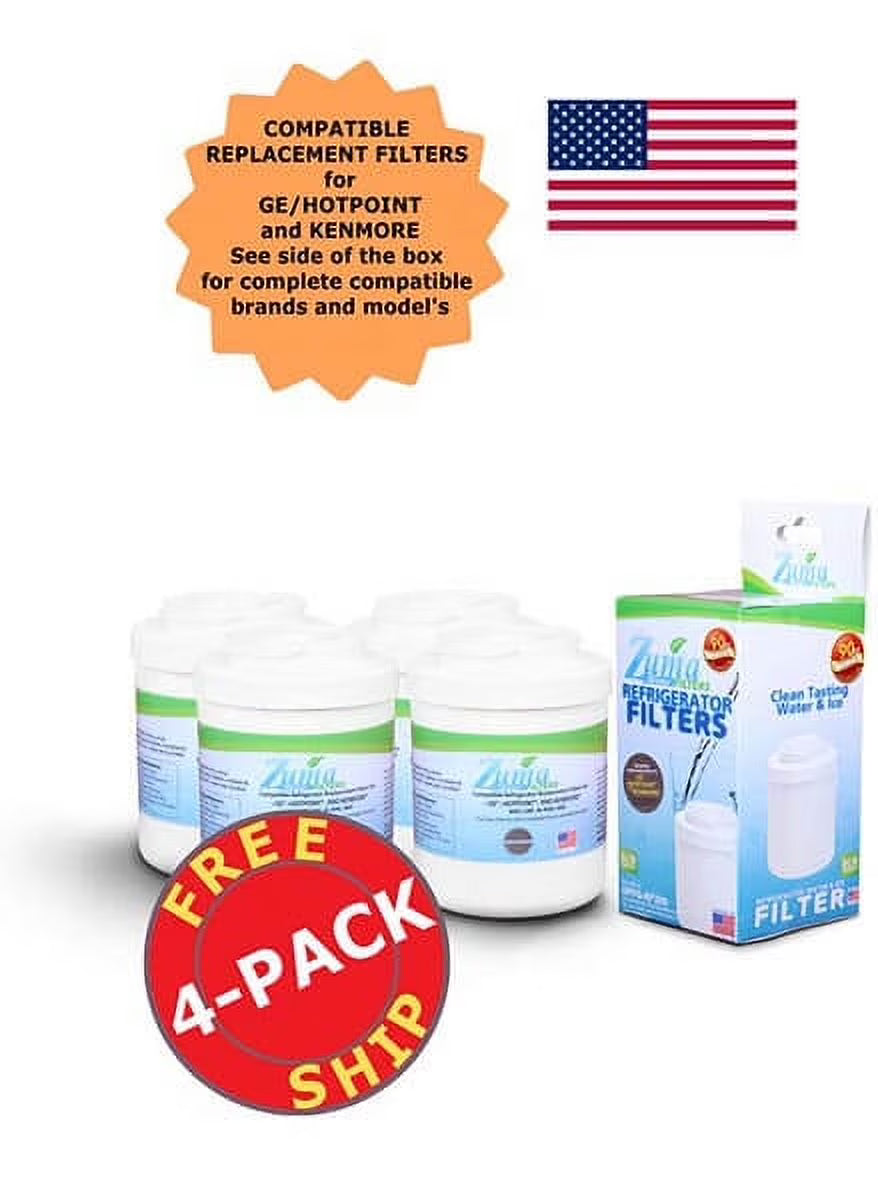 4 Pack Water and Ice Filter V4815