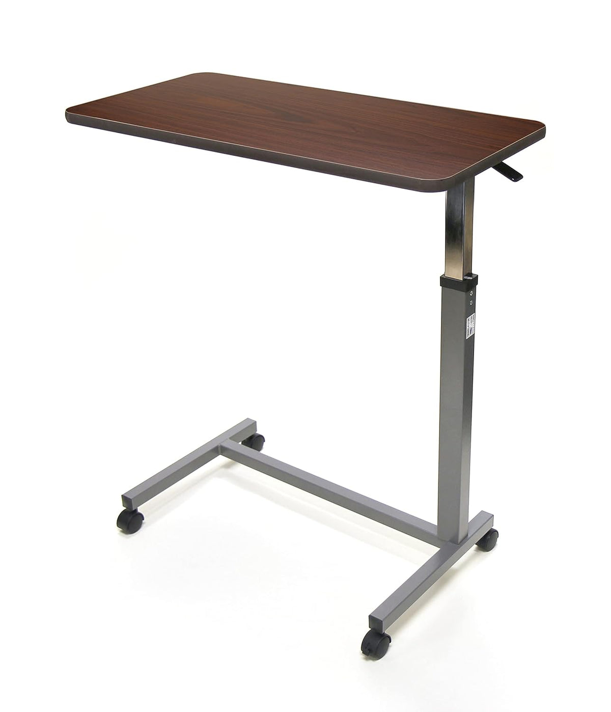 Overbed Table with Auto-Touch Adjustable Height and Wheels B546500