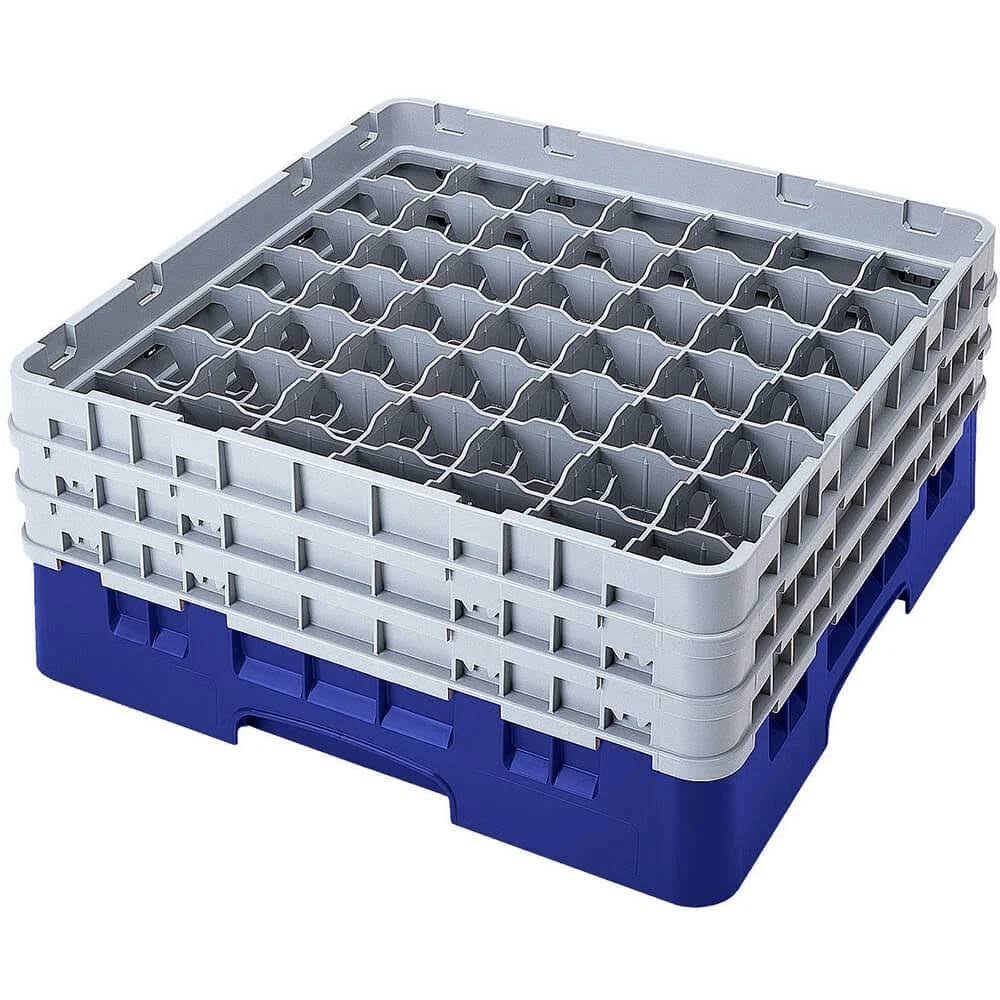 49 Compartments Glass Rack with 4 Extenders L662083