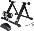 Indoor Wind Resistance Bicycle Trainer Stand with Front Block Riser & Skewers Q7773
