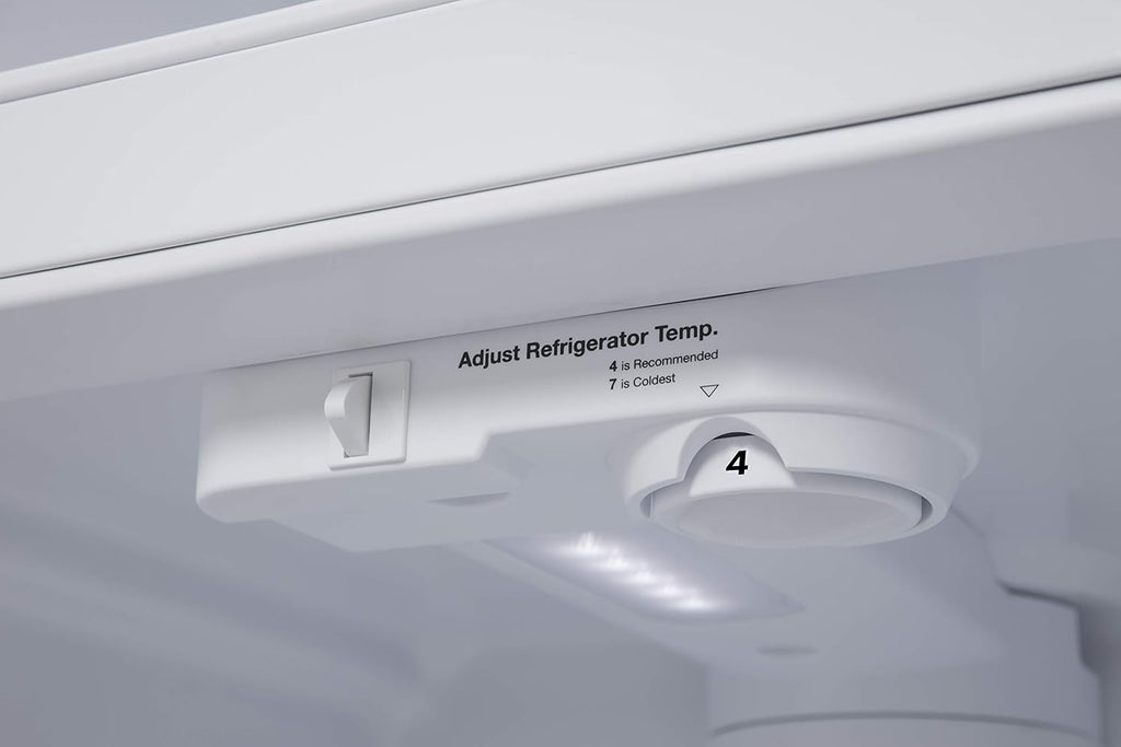 White 21 Cubic Ft. Top-Freezer Refrigerator E766543