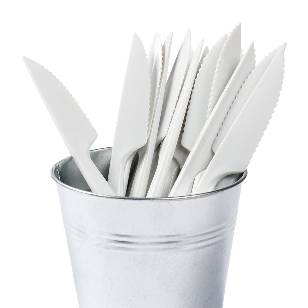 1000 ct Plastic Knives T52289
