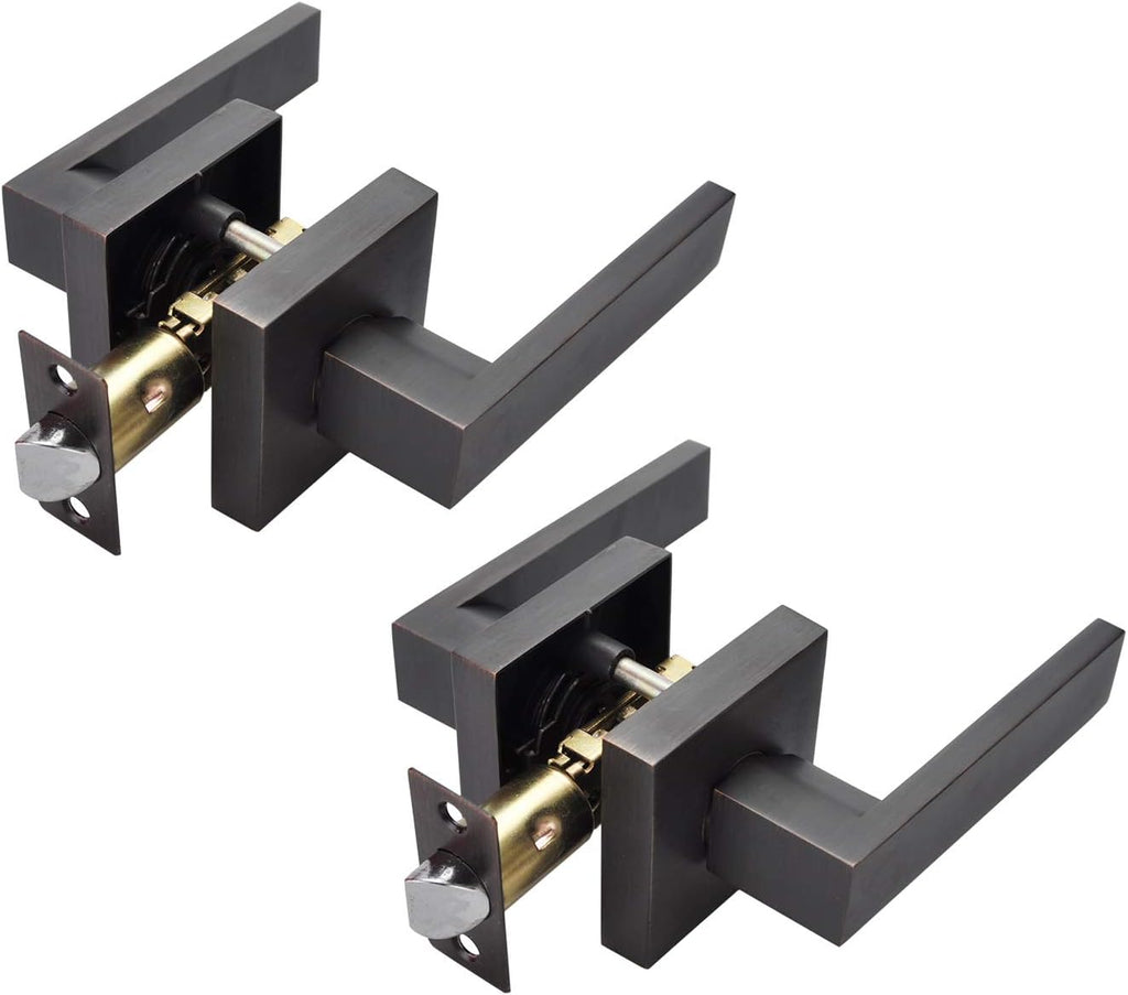 Oil Rubbed Bronze Door Lever Handle F831