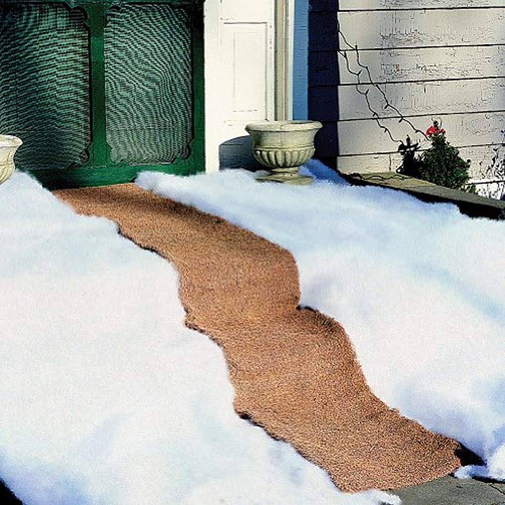 Brown Carpet Mats Set of 2 Y5267