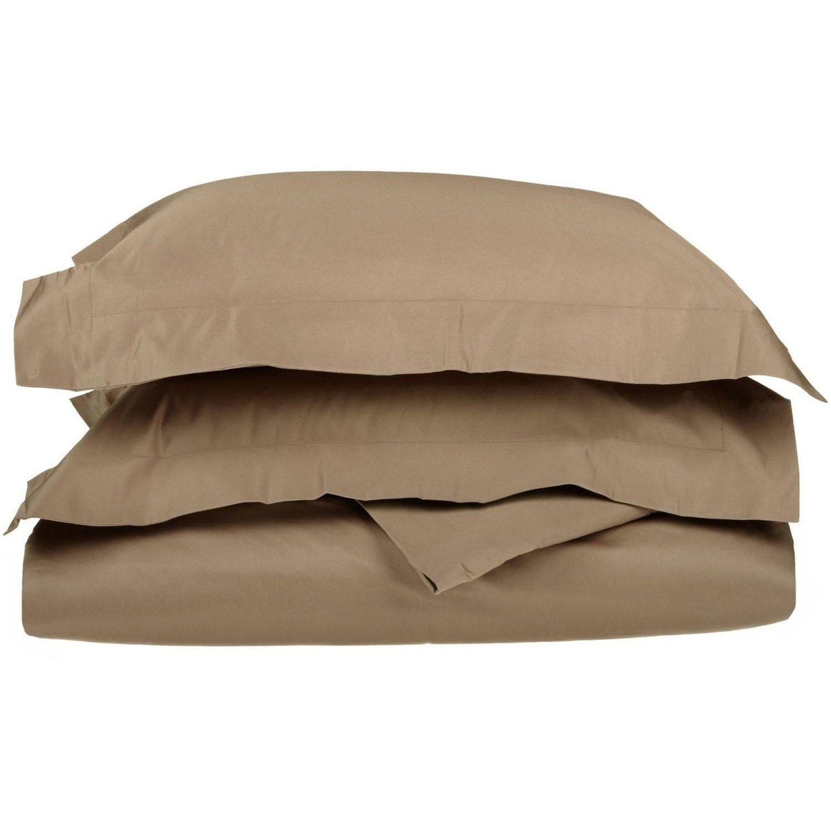 Taupe California King 3-Piece Egyptian Cotton Duvet Cover Set G6656
