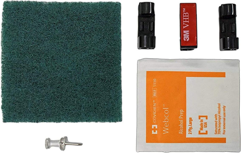 Screwless Transducer Mounting Kit Black X746
