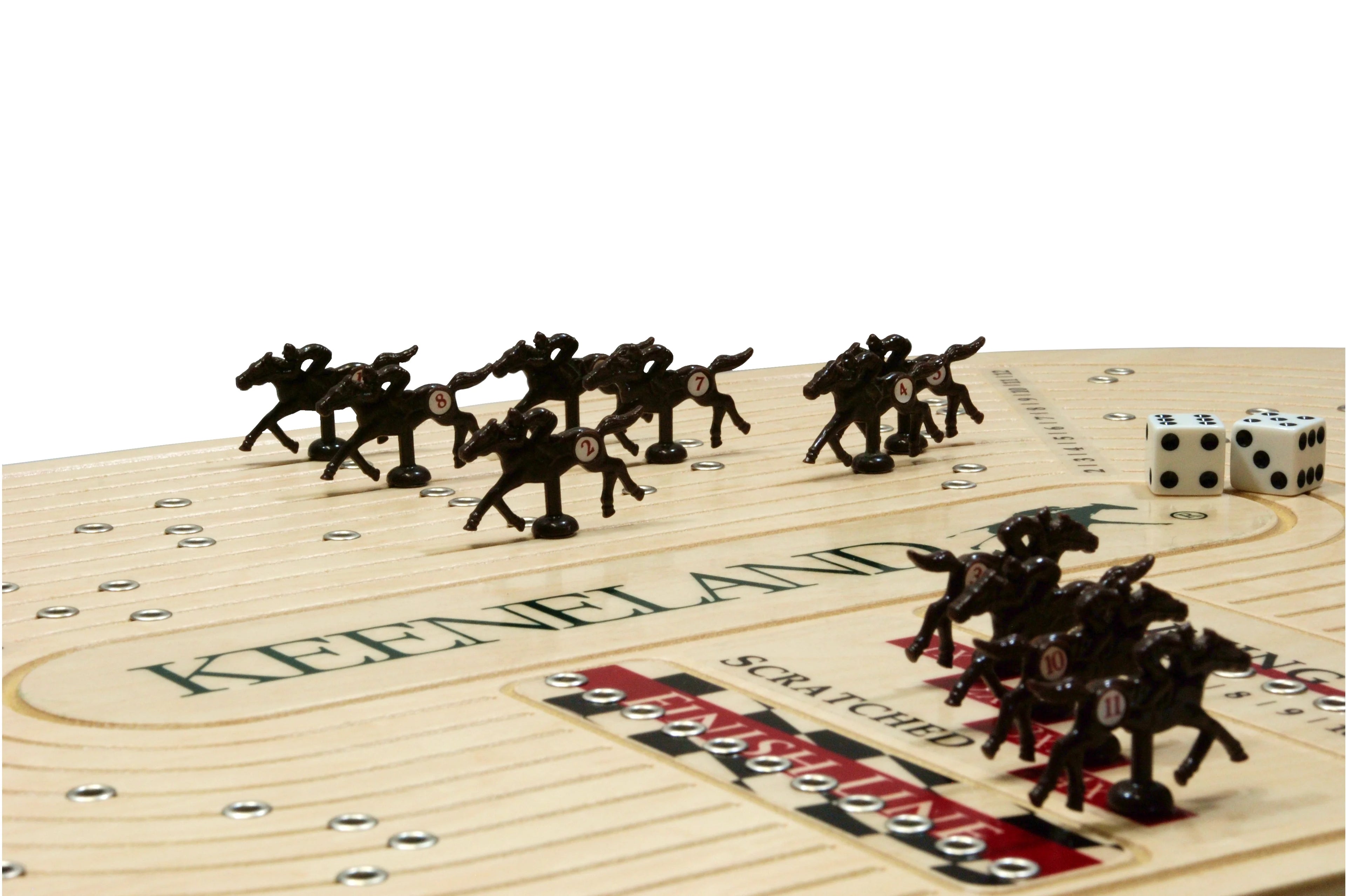 Handcrafted Horseracing Board Game O1241