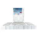 20x21x1 MERV 10 Furnace Air Filter, Qty:12 C230