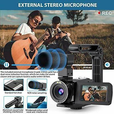 WiFi Vlogging Camera 3x22 IPS Touch Screen Night Vision Ultra HD 1080p 30fps 26MP P1031