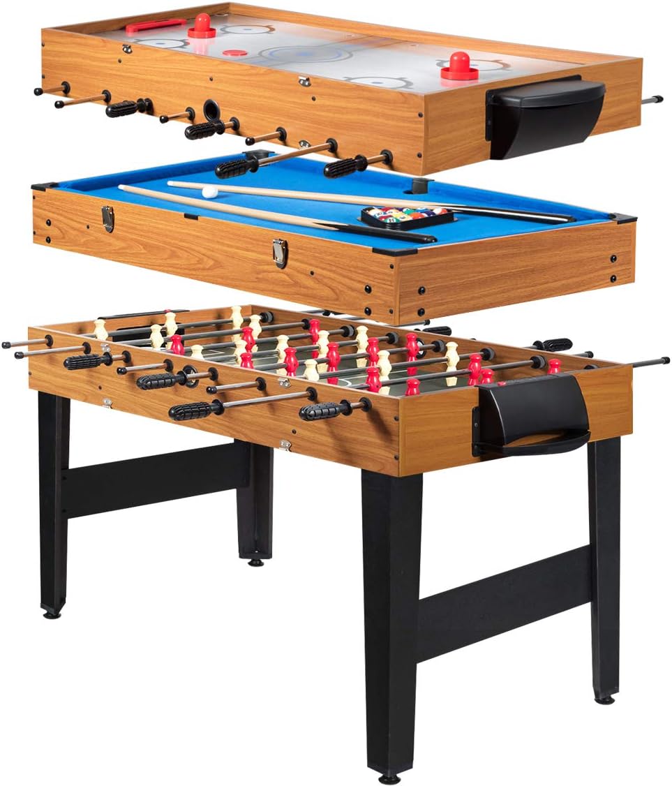 3-in-1 Wood Combo Game Table A80605