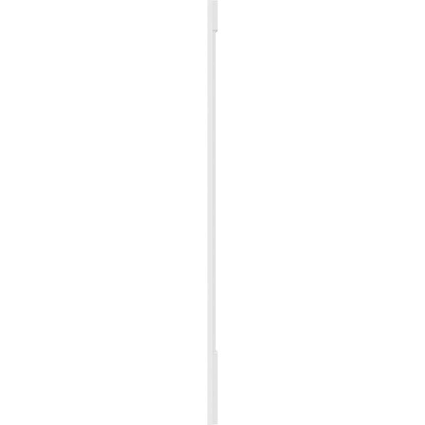 Two Equal Raised Panel PVC Pilaster with Standard Capital and Base (Pair) E83679