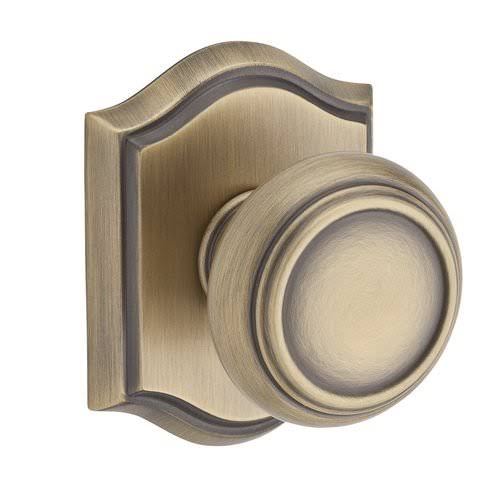 Passage Traditional Knob and Arch Rose Bright Chrome P82730