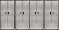 Silver Tread Steel Cabinet D59161