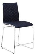 Black Chrome Bar Chair, Set of 2 A5140