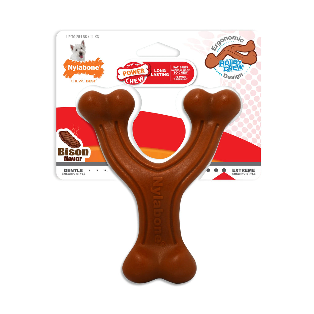 Bison Wishbone Dog Toy C211937