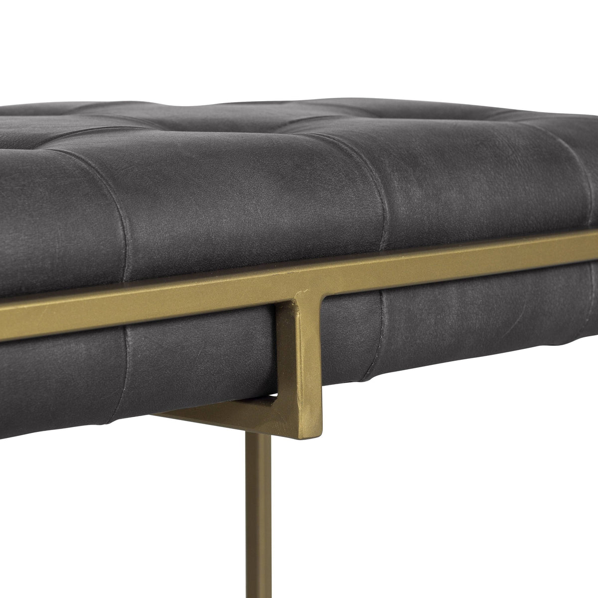 Carbon Black Curio Bench U608880