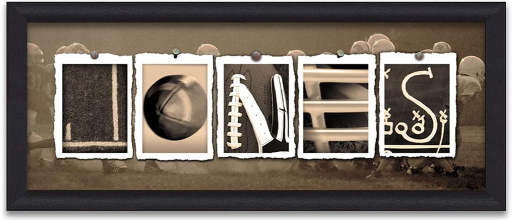 Football Name Art Decor Print F766240