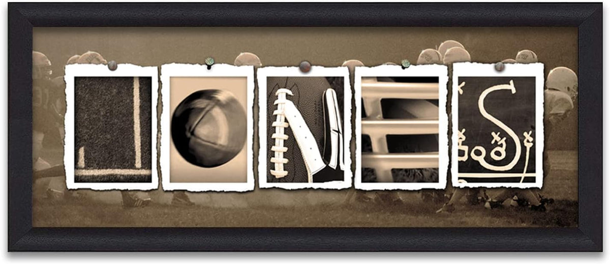 Football Name Art Decor Print F766240