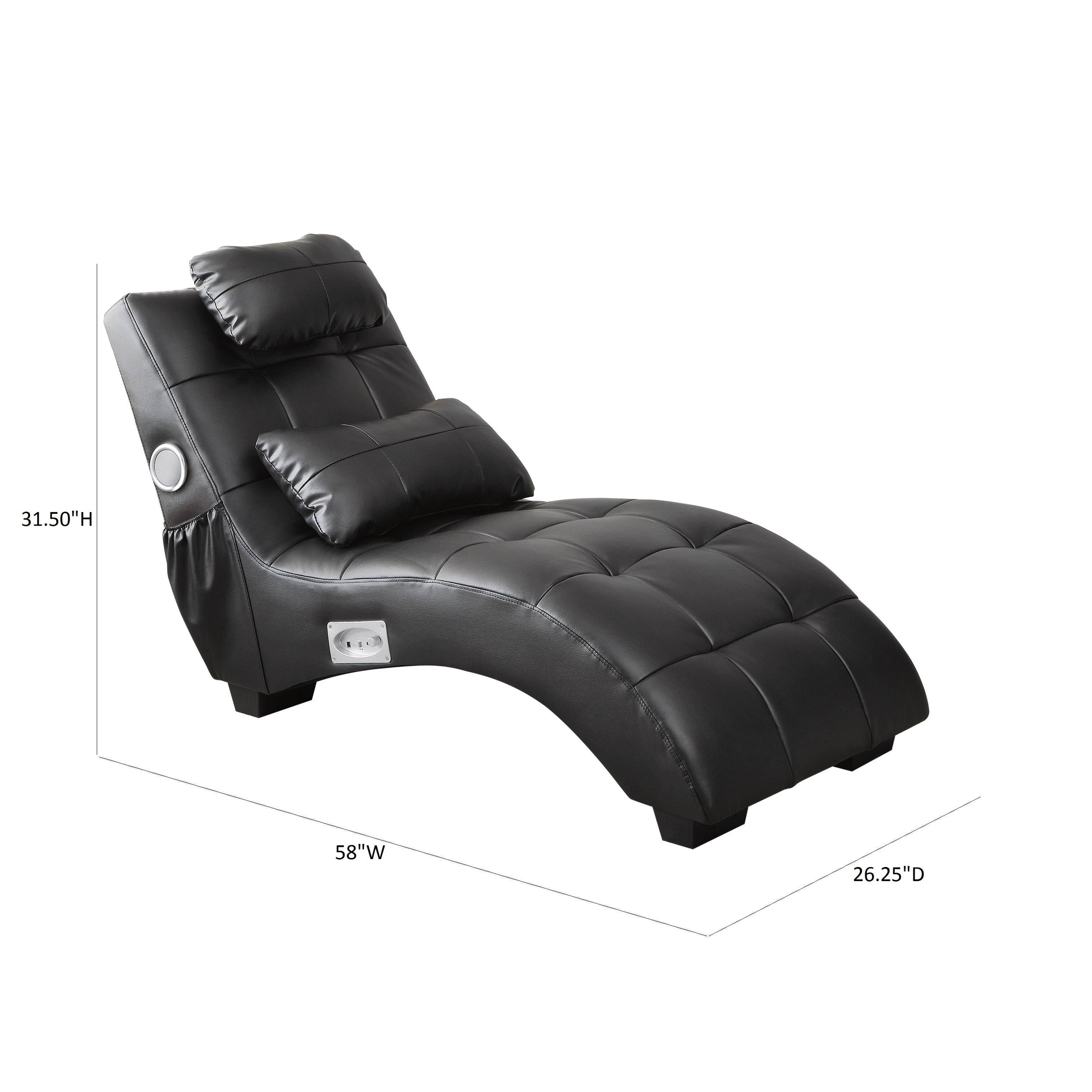 Black Chaise V11749