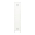 White Metal Locker Storage Cabinet H851113