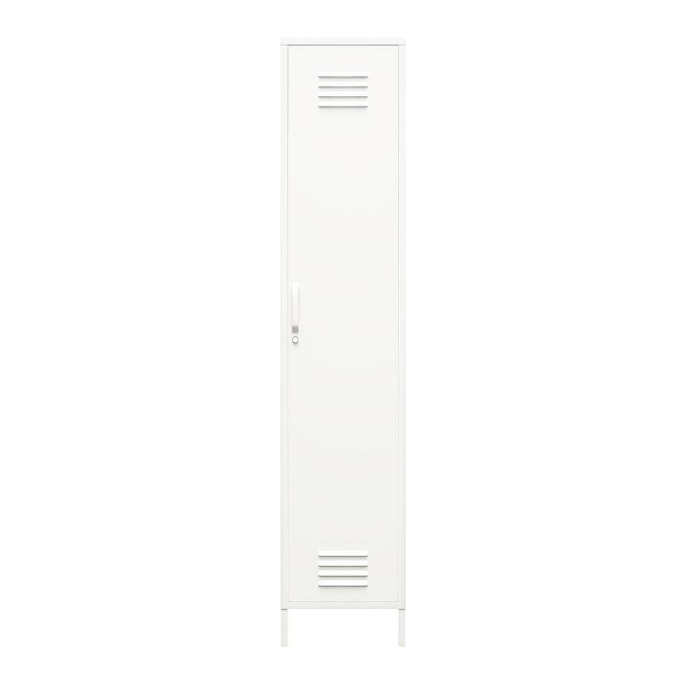 White Metal Locker Storage Cabinet H851113