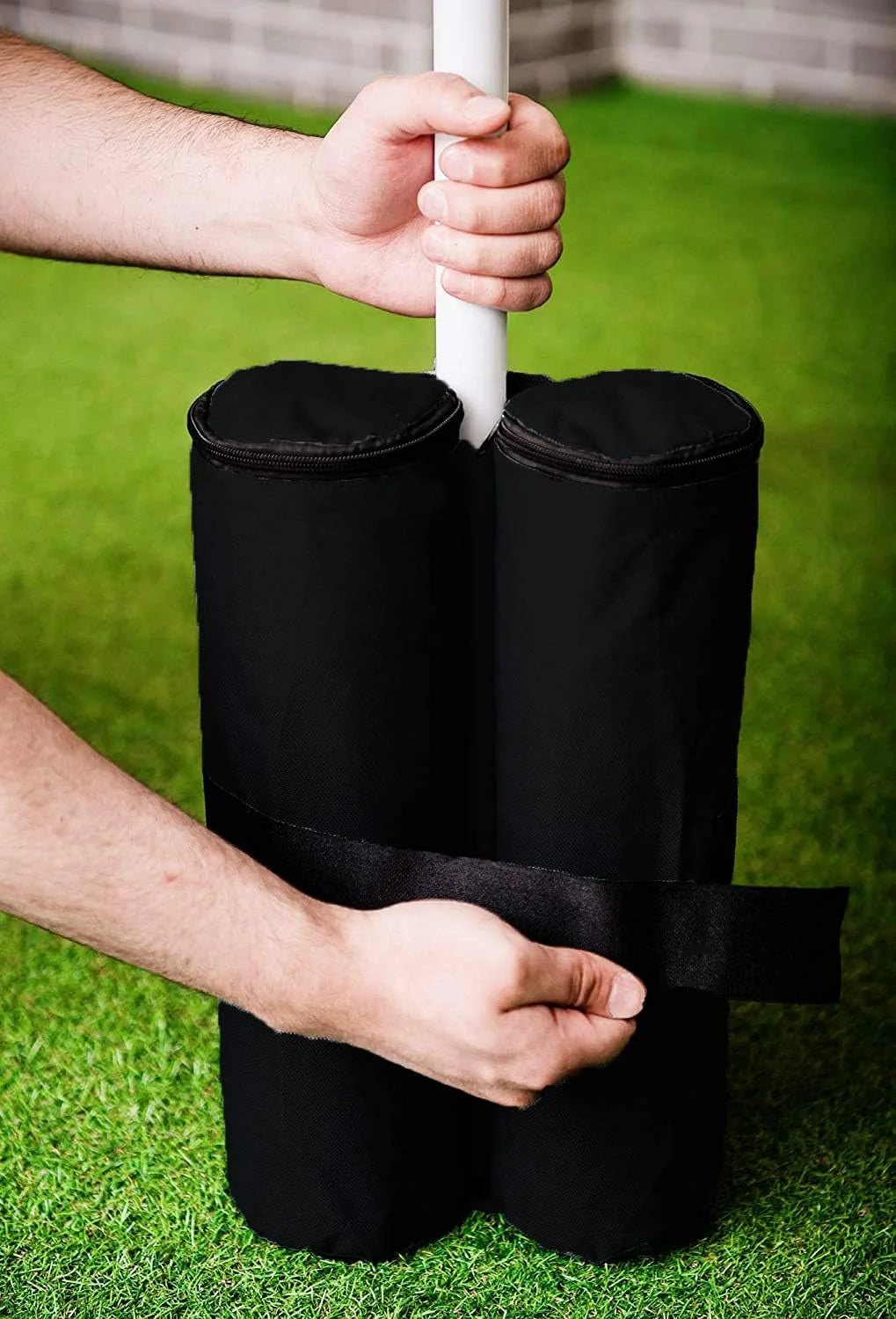 Canopy Weight Bags 30lb Each 4PCS Black C83289