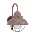 Weathered Copper Outdoor Barn Light Fixture U694039