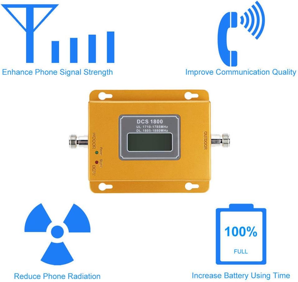 1800MHZ GSM 4G LTE Cell Phone Signal Repeater with US Plug L477