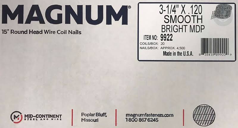 Angled Coil Nails Y822