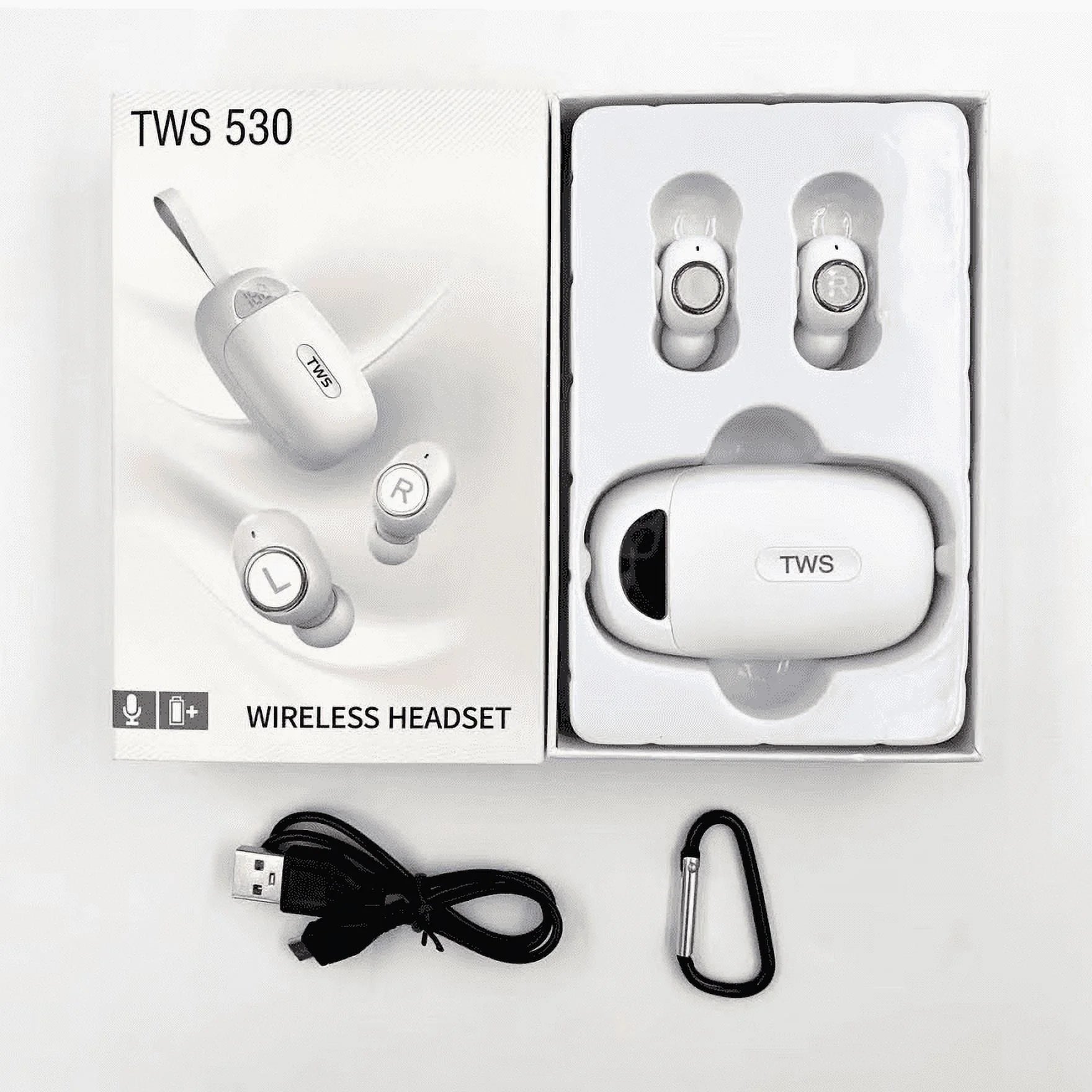 Wireless Bluetooth in-Ear Headphones with Charging Case G386258