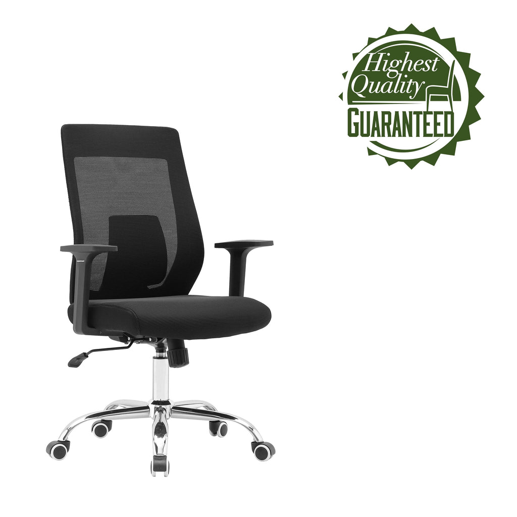 Blue Mesh Office Chair with Roller Caster Wheels H3629