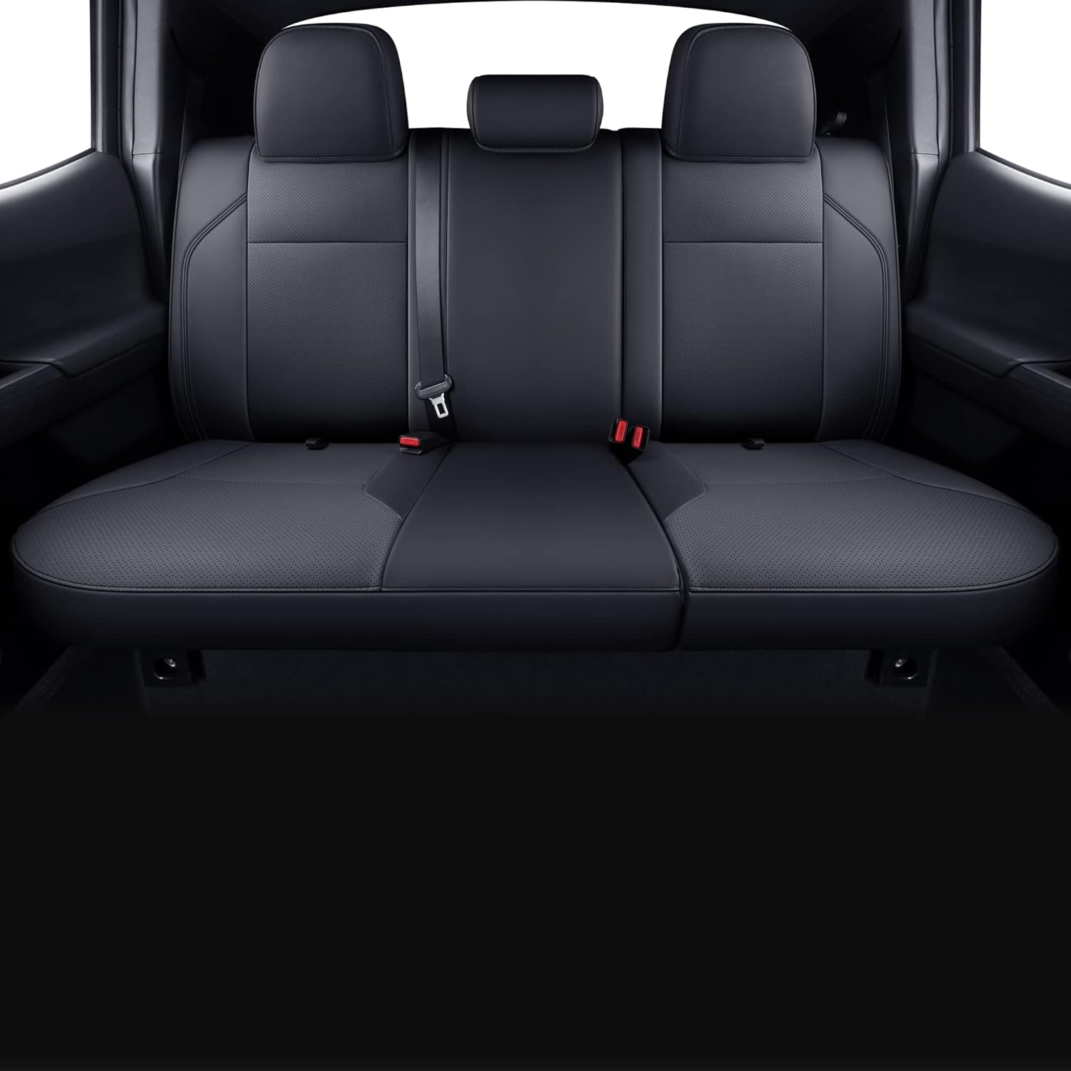 Custom Fit Faux Leather Seat Covers for Crew Cab U580498
