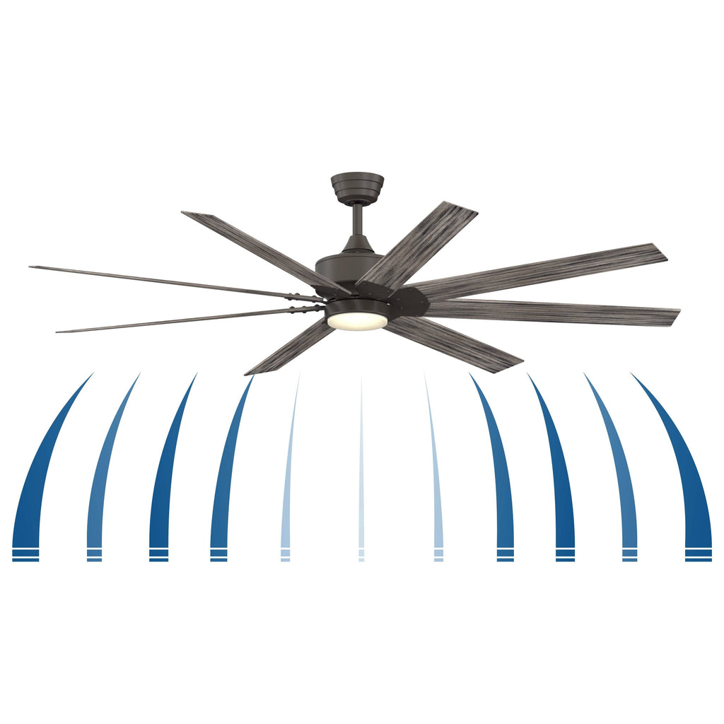 Matte Greige DC Motor Ceiling Fan K7846
