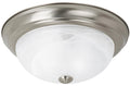 Brushed Two Light Flush Mount O42898