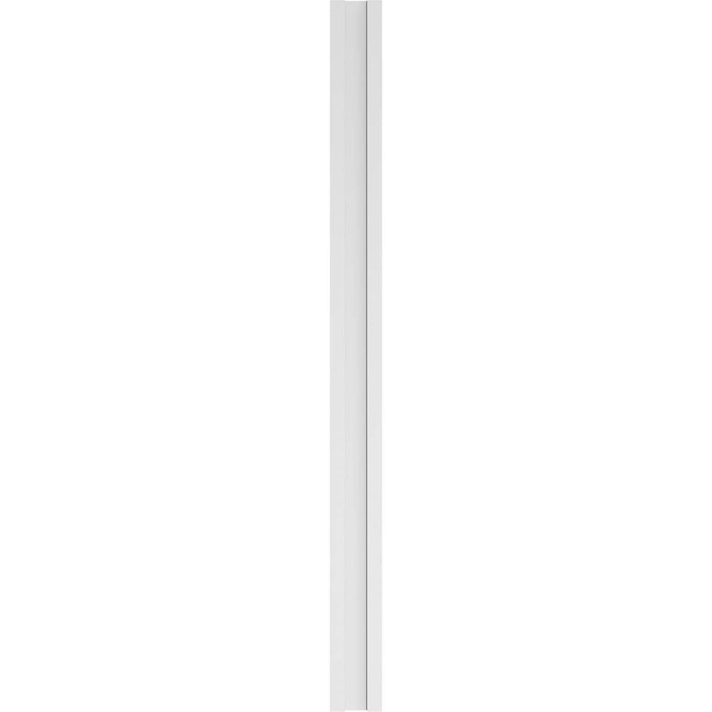 Plain PVC Pilaster with Standard Capital and Base (Pair) J12619