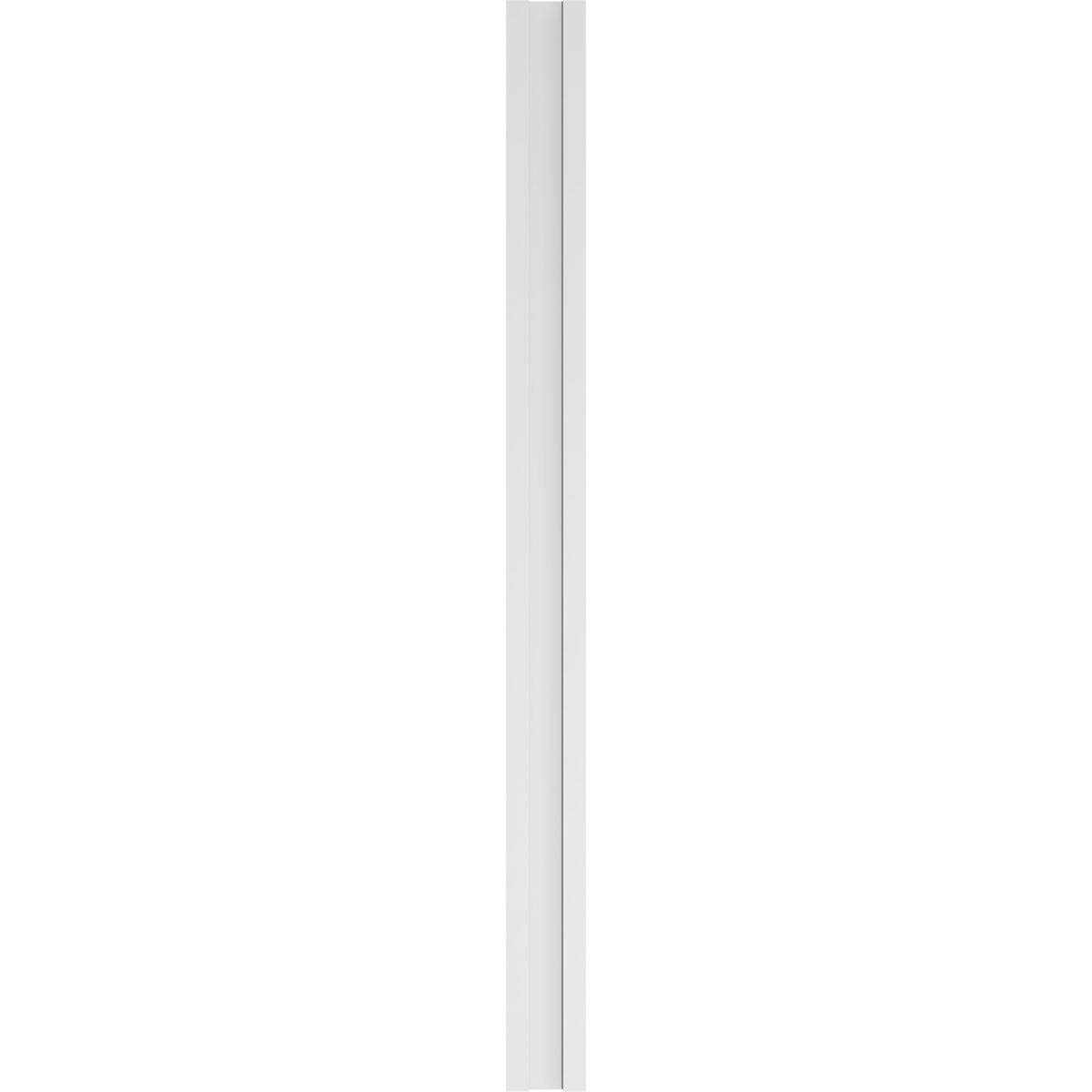 Plain PVC Pilaster with Standard Capital and Base (Pair) J12619