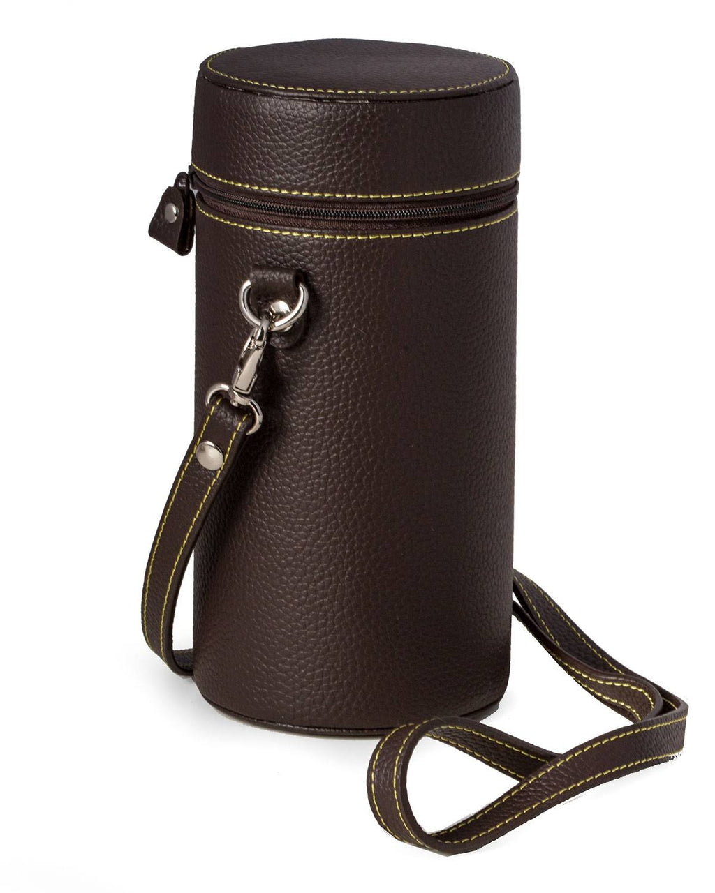 7-Piece Flask Set in Leather Carrying Case F8808